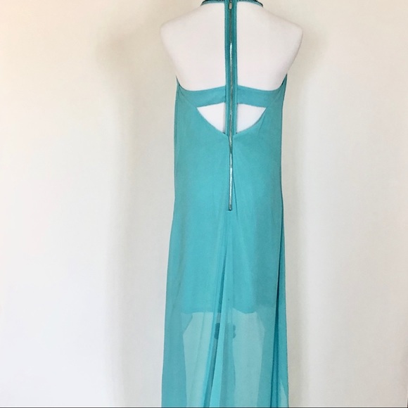 Laundry by Shelli Segal Embellished Chiffon Gown - Picture 3 of 8